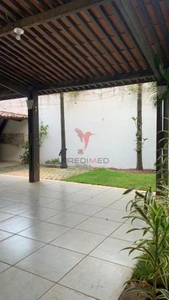 Imagem Casa em condomínio fechado em Ponta Negra, Natal. 3 Quartos,2 Suítes, varanda com jardim