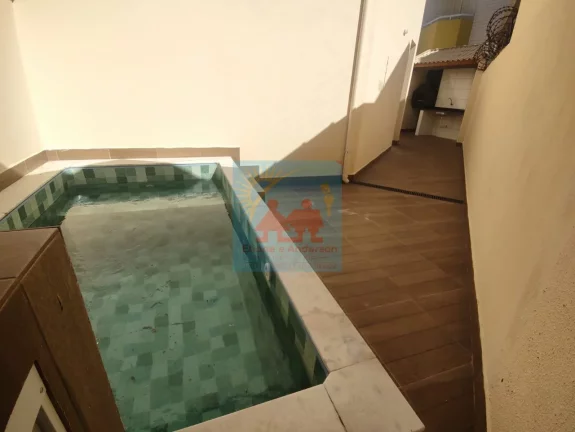 Imagem Condominio à 50 metros da Praia do Agenor de Campos em Mongaguá, com piscina privativa e duas suites