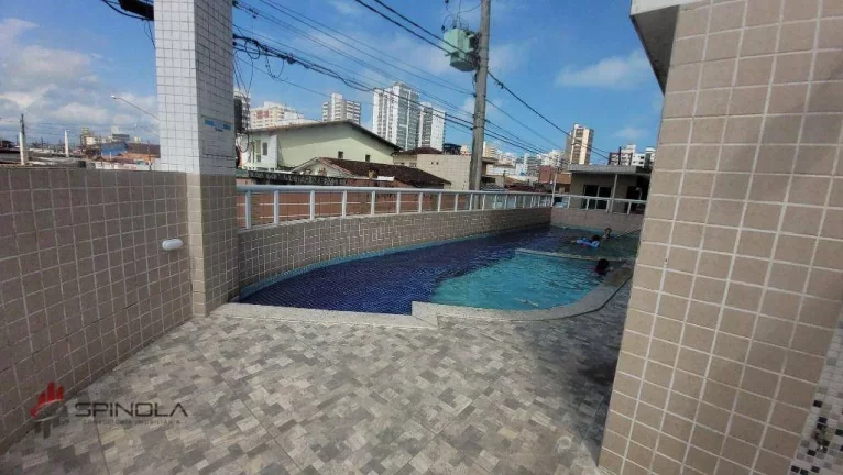 Imagem Apartamento com 2 dormitórios à venda, 72 m² por R$ 420.000,00 - Ocian - Praia Grande/SP
