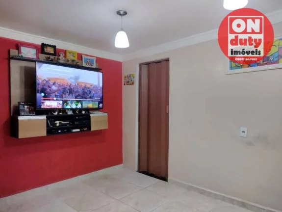 Imagem Casa à venda, 205 m² por R$ 446.000,00 - Chico de Paula - Santos/SP