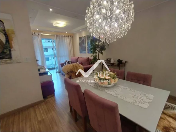 Imagem Porteira fechada apartamento com 3 quartos e lazer completo à venda, 98 m² por R$ 830.000 - Jardim Las Palmas - Guarujá/SP
