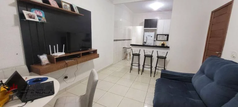 Imagem Casa com 2 dormitórios à venda, 90 m² por R$ 400.000,00 - Jardim Imperador - Praia Grande/SP