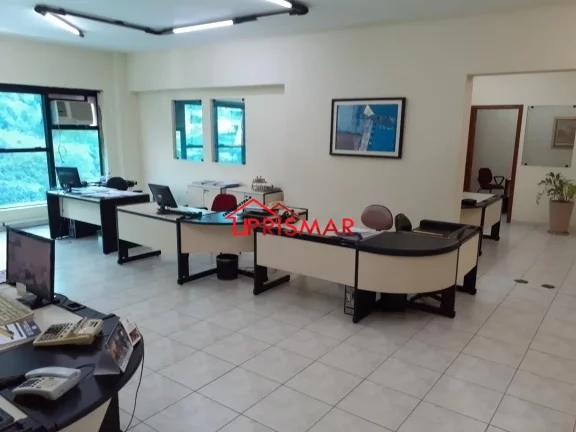 Imagem Conjuntos de 3 salas comerciais no centro de Santos 3 vagas