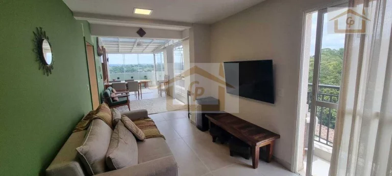 Imagem Sofisticação e linda Vista, Uma suíte + Um quarto (escritório), 2 vagas