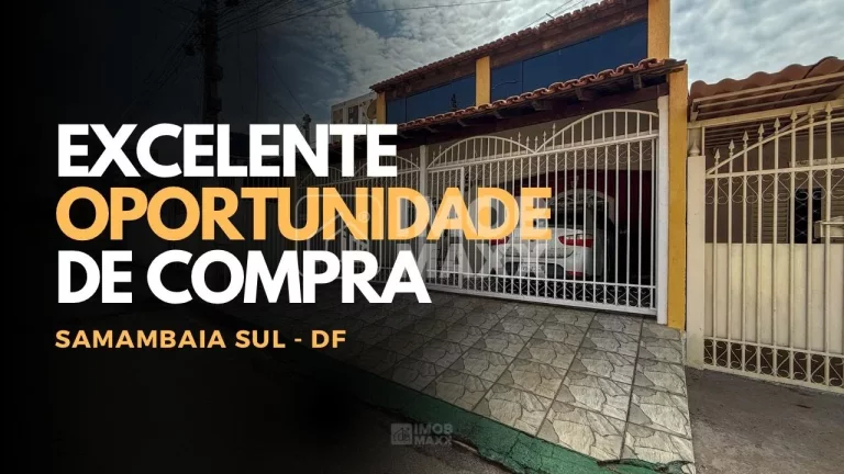 Imagem Casa à Venda em Samambaia Sul, 4 Quartos, 264m² por R$580 Mil