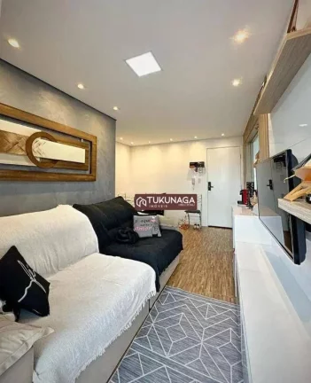 Imagem Apartamento com 2 dormitórios à venda, 46 m² por R$ 439.990 - Vila Galvão - Guarulhos/SP
