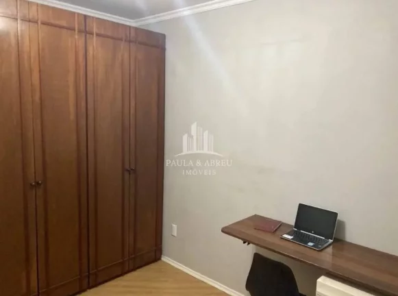 Imagem Apartamento 62m², Varanda, andar intermediário, Planejados, forno, fogão, geladeira, 1 vaga fixa e coberta no Parque São Vicente, Mauá-SP