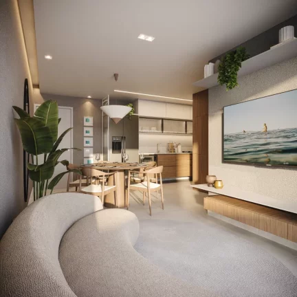 Imagem Apartamento à venda em Cabedelo, Ponta de Campina, com 2 quartos, 62,9m2