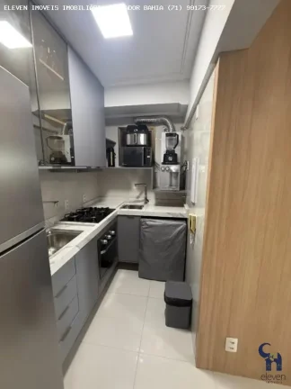 Imagem HELBOR COSMOPOLITAN ALPHAVILLE  PORTEIRA FECHADA: APARTAMENTO 1/4  IMPECÁVEL E TUDO NOVO!