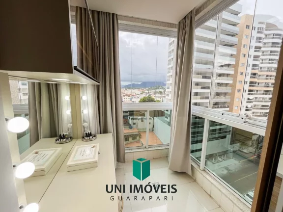 Imagem Apartamento alto padrão na quadra da Praia do Morro, 03 quartos + DCE, 02 vagas de garagem
