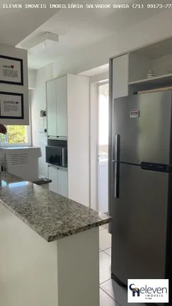Imagem Apartamento para Locação em Salvador, Alphaville I, 2 dormitórios, 1 suíte, 3 banheiros, 2 vagas
