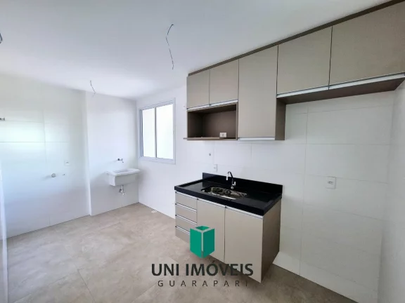 Imagem Apartamento 2 quartos, e vagas e lazer em prédio novo à venda na Praia do Morro - Guarapari