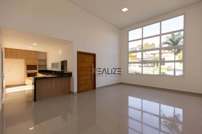 Imagem Casa com quintal e 3 dormitórios à venda, 170 m² por R$ 1.290.000 - Condomínio Residencial Viena - Indaiatuba/SP