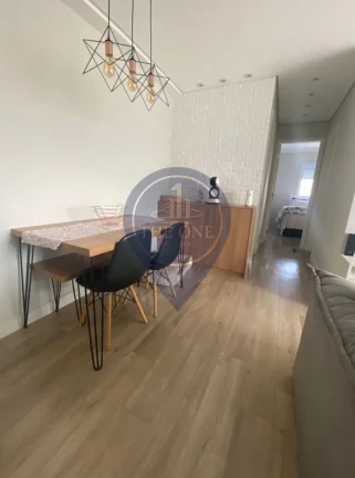 Imagem Apartamento à venda em São Paulo-SP, Tatuapé: 2 quartos, 1 suíte, 2 salas, 1 banheiro, 1 vaga, 52m² de área. Confira já!