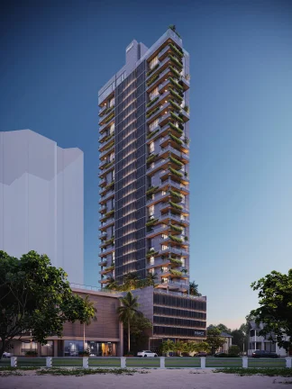 Imagem Apartamento com 3 dormitórios à venda sendo 3 suítes, 151.0 m² por - R$ 5.185.076,33 - Perequê - Porto Belo/SC