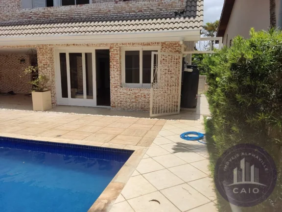 Imagem Casa com 4 dormitórios suítes com aluguel por R$ 18.900,00 - Alphaville/SP