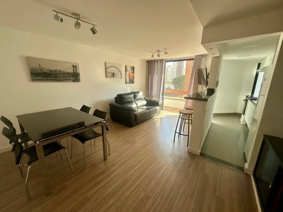 Imagem Duplex Moema Índios - 70M², 1 Dorm, 2 Varandas, 1 Vaga.