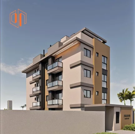 Imagem Cobertura Duplex para Venda em São José dos Pinhais, Cidade Jardim, 3 dormitórios, 1 suíte, 2 banheiros, 3 vagas