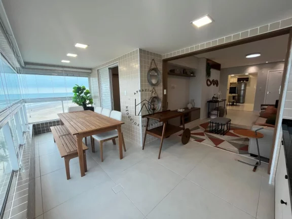 Imagem Apartamento para Venda em Praia Grande, Mirim, 3 dormitórios, 1 suíte, 2 banheiros, 2 vagas