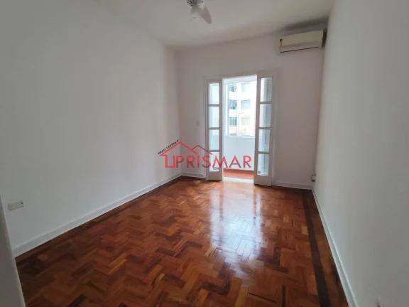 Imagem venda quarto e sala na quadra da praia boqueirão, Santos