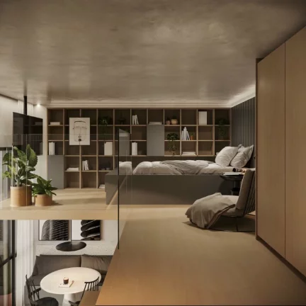 Imagem PLATEIA 19 - Studio de 24m² Próximo ao Shopping Muller : Seu Espaço, Seu Estilo