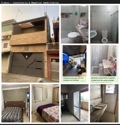 Imagem Sobrado para Venda em São Bernardo do Campo, Demarchi, 3 dormitórios, 1 suíte, 5 banheiros, 3 vagas