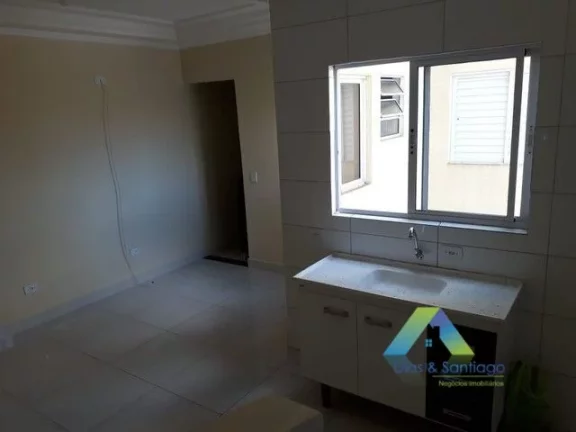 Imagem SANTO ANDRÉ Cobertura sem condomínio 98M², 2 dormitórios, 1 vaga, ótima localização e valor!!!