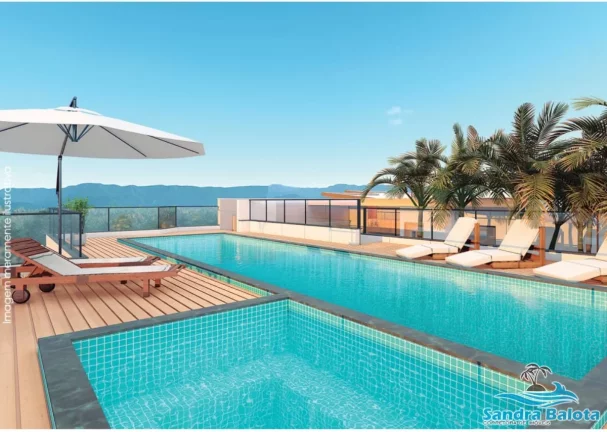Imagem apartamentos com 1 e 2 dormitórios no centro de Ubatuba