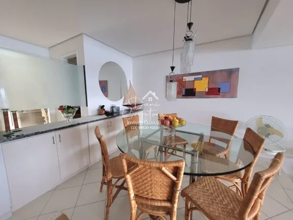 Imagem Apartamento à venda no Morro do Maluf, Guarujá-SP: 3 quartos, 3 suítes, 2 salas e 186m² - Imperdível!