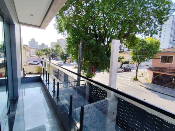 Imagem Casa com 4 suítes, 2 vagas paralelas, piscina com deck à venda, 290 m² por R$ 1.940.000 - Boqueirão - Santos/SP