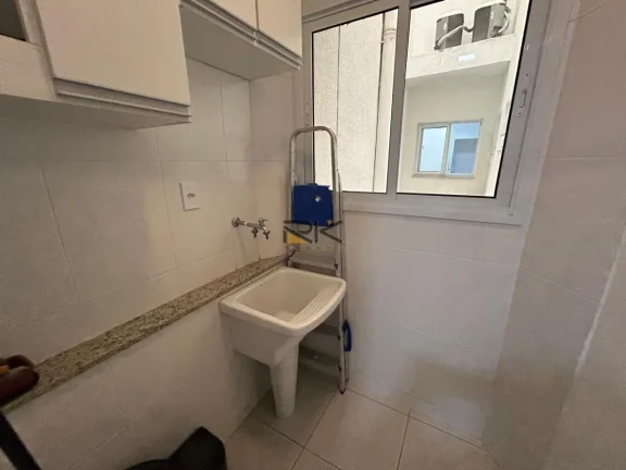 Imagem APARTAMENTO PRAIA GRANDE com 2 dormitórios sendo 1 suíte,1 vaga de garagem,varanda gourmet com churrasqueira,sala 2 ambientes