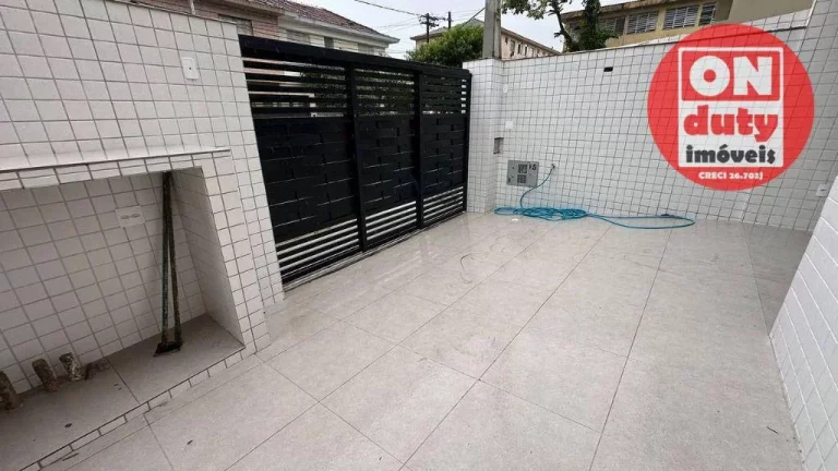 Imagem Sobrado com 3 dormitórios à venda, 140 m² por R$ 1.453.000,00 - Vila Belmiro - Santos/SP