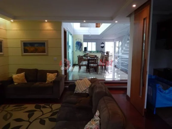 Imagem Belíssimo Sobrado Semi-mobiliado com 450m² para Venda no bairro Demarchi em São Bernardo