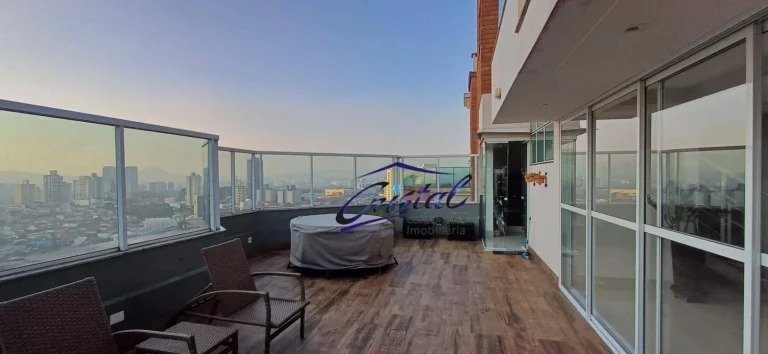Imagem Cobertura com 4 dormitórios à venda, 325 m² por R$ 4.000.000,00 - Vila São Francisco - Osasco/SP
