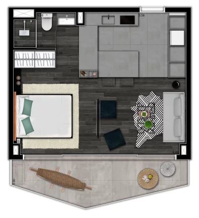 Imagem Apartamento em Itaim Bibi - São Paulo SP