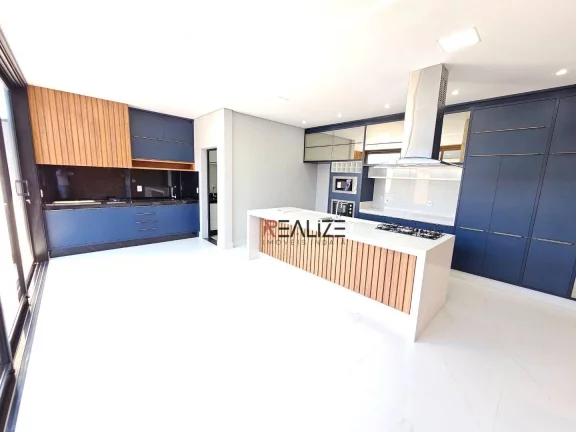 Imagem Casa térrea com 3 suítes e escritório à venda, 198 m² por R$ 2.100.000 - Condomínio Dona Maria Cândida - Indaiatuba/SP