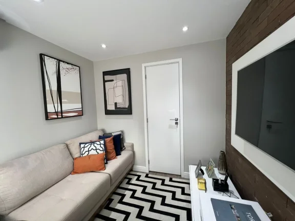 Imagem Cobertura 119 M², 2Q, 1 Suíte, 2 Banheiros, 2 Vagas, Piscina aquecida, Academia, Pet place, Sauna, Sala de pilates e massagem, Salão de festas.