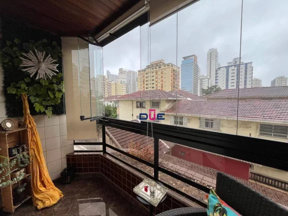 Imagem Apartamento com 3 dormitórios à venda, 150 m² por R$ 1.195.000,00 - Gonzaga - Santos/SP