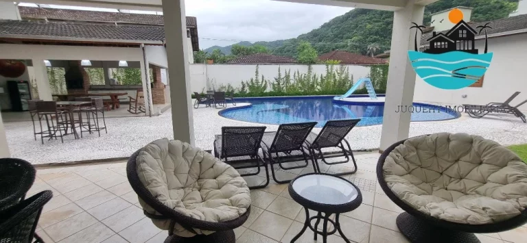 Imagem Casa para Alugar em Juquehy Temporada com, 8 suítes, 600m da praia - Acomodação 24 pessoas | Juquehy Imobiliária
