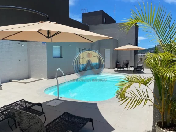 Imagem Apto à venda em Ubatuba-SP, Centro: 2 quartos, 1 suíte, 1 sala, 2 banheiros, 1 vaga - 75,00 m² de área.