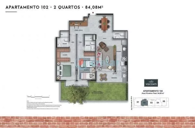 Imagem Apartamento à venda 3 Quartos 1 Suite 1 Vaga 88.24M Botafogo Rio de Janeiro - RJ | Villa Visconti