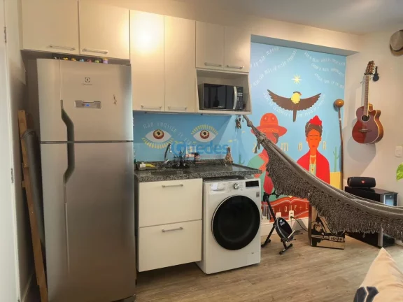 Imagem Apartamento em Santo Amaro - São Paulo: 42m², 1 dormitório, sendo 1 suíte, 1 banheiro. Locação por R$ 3.100