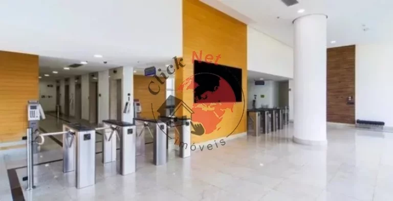 Imagem Venda de Sala Comercial Mobilada no Domo Business no Centro de São Bernardo do Campo - Imóvel com renda (para investidor)