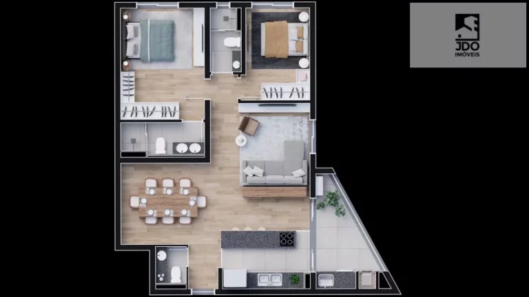 Imagem Apartamento a Venda no bairro Boa Vista - Curitiba, PR