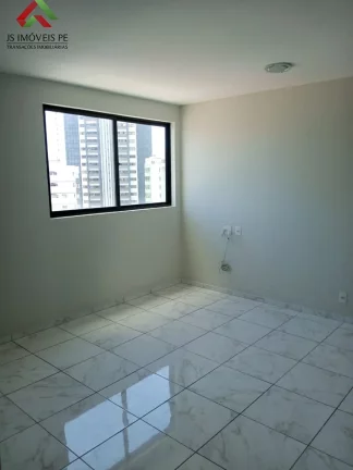 Imagem Apartamento para locação em Boa Viagem, Recife-PE: 1 quarto, 1 sala, 1 banheiro, 1 vaga de garagem - 32m².