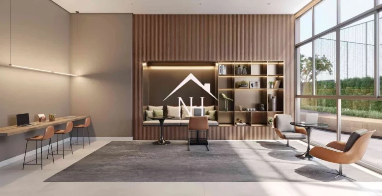 Imagem Studio de 33m c/ dormitório/estar, terraço, piscinas, solarium, fitness,coworking,pet place, quadra de areia,salão de festas, bicicletário, lavanderia