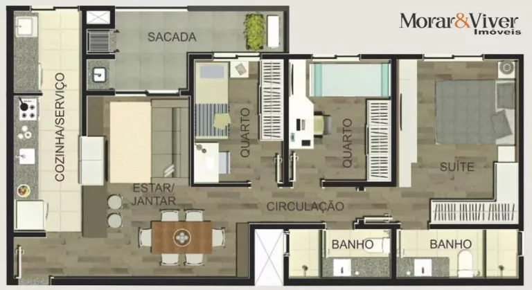 Imagem Apartamento para Venda em Curitiba, Vila Izabel, 3 dormitórios, 1 suíte, 2 banheiros, 1 vaga