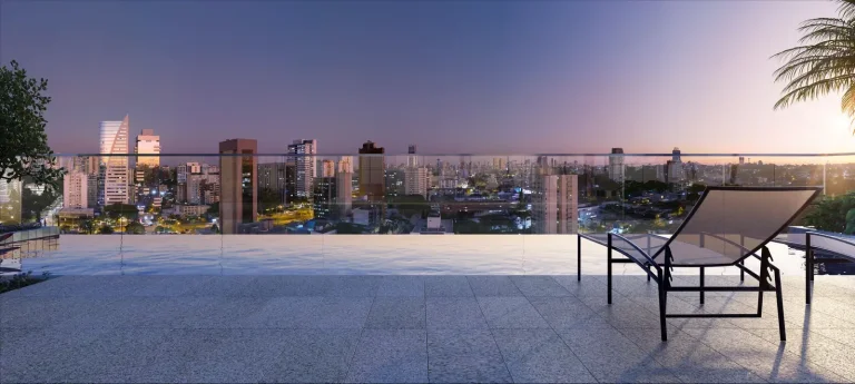 Imagem APARTAMENTO com 1 dormitório à venda com 48.24m² por R$ 496.021,64 no bairro Centro Cívico - CURITIBA / PR