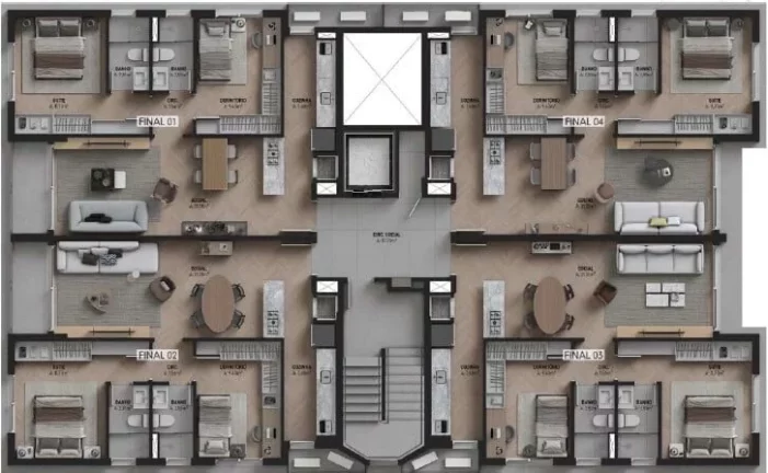 Imagem Idea Eça de Queiroz - Apartamento à venda no bairro Petrópolis - Porto Alegre/RS