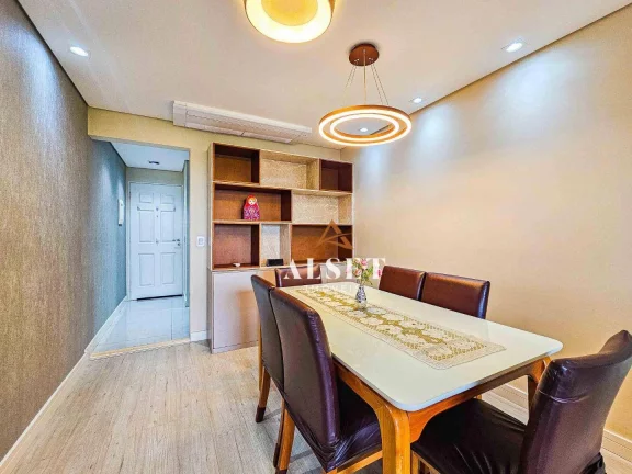 Imagem Apartamento porteira fechada com vista eterna para o Parque Piqueri - 3 dormitórios à venda, 73 m² por R$ 850.000 - Tatuapé - São Paulo/SP